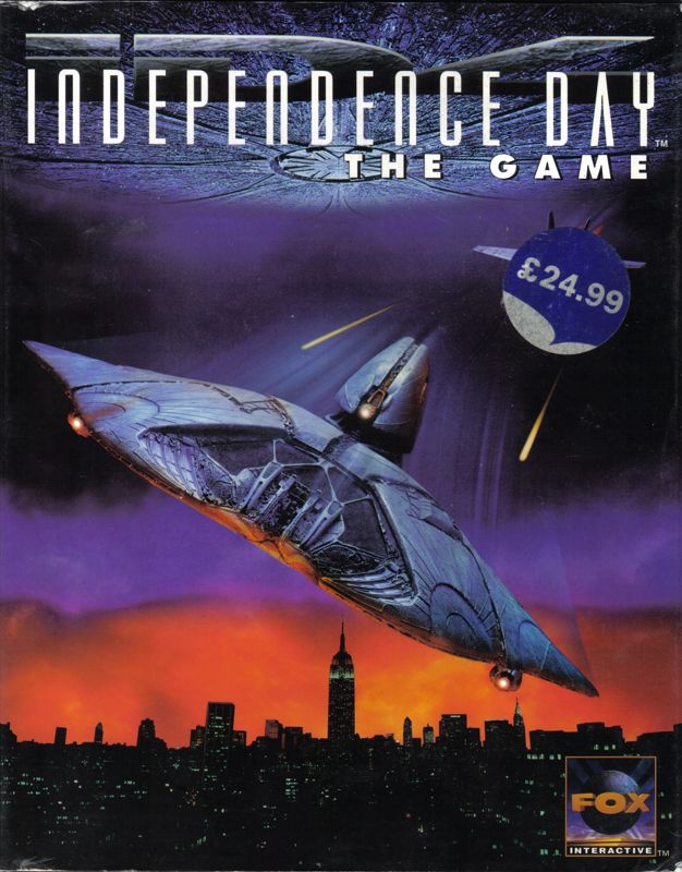 Independence Day box art for Playstation